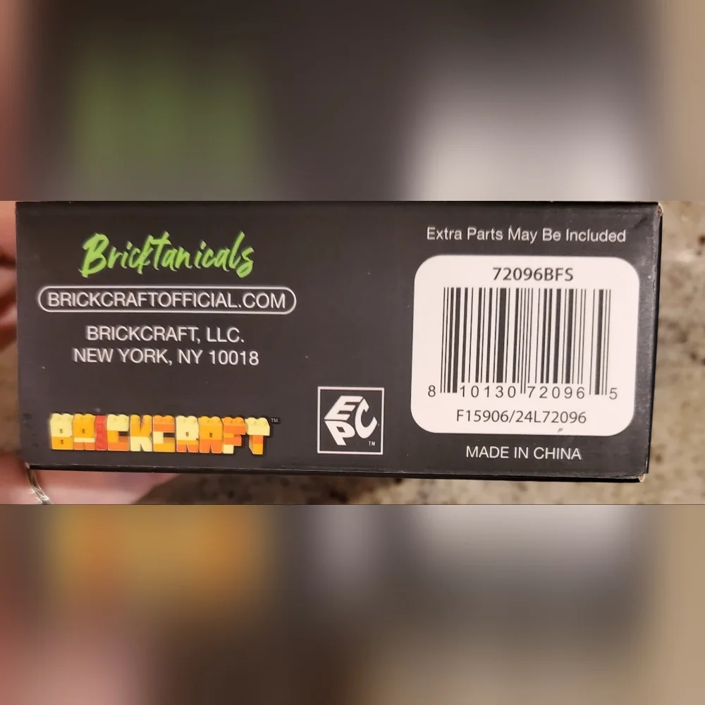 NIB Brickcraft Bricktanicals Holiday 